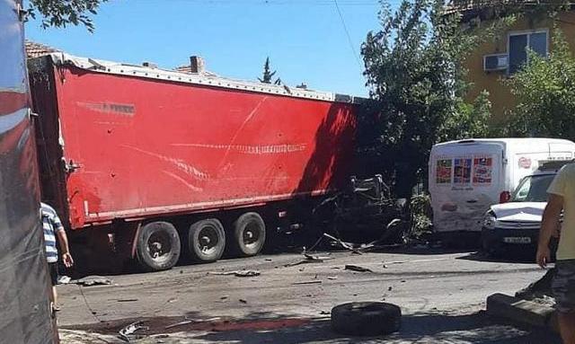 Шофьорът на камиона убиец в Айтос – дрогиран